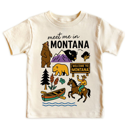 Montana Baby Onesie® - Kids Vacation T-Shirt