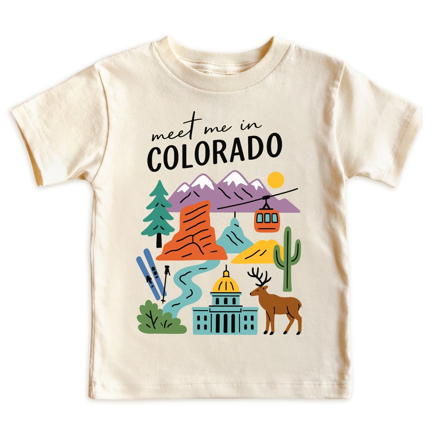 Colorado Baby Onesie ® - Denver Kids Vacation T-Shirt