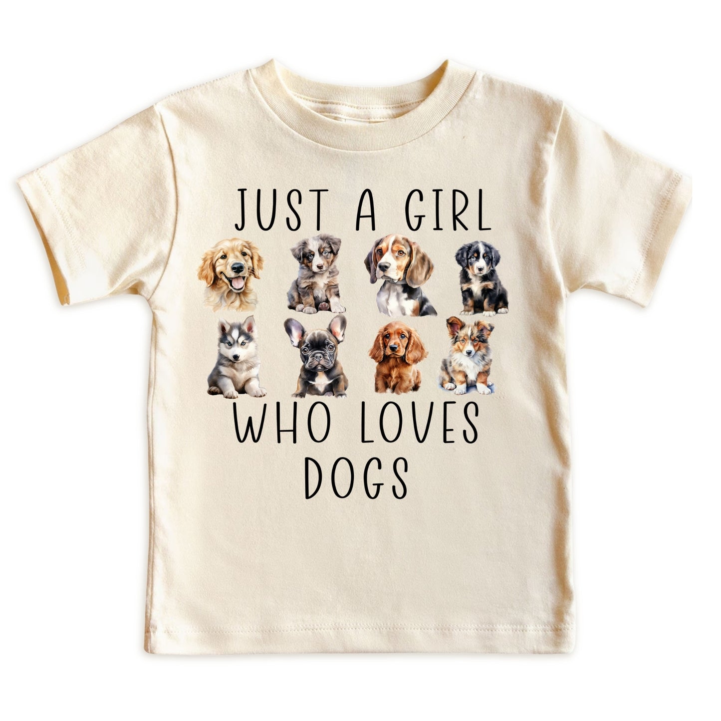 Just A Girl Who Loves Dogs Shirt