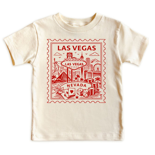 Las Vegas Nevada Kids Vintage Postage Stamp T-Shirt