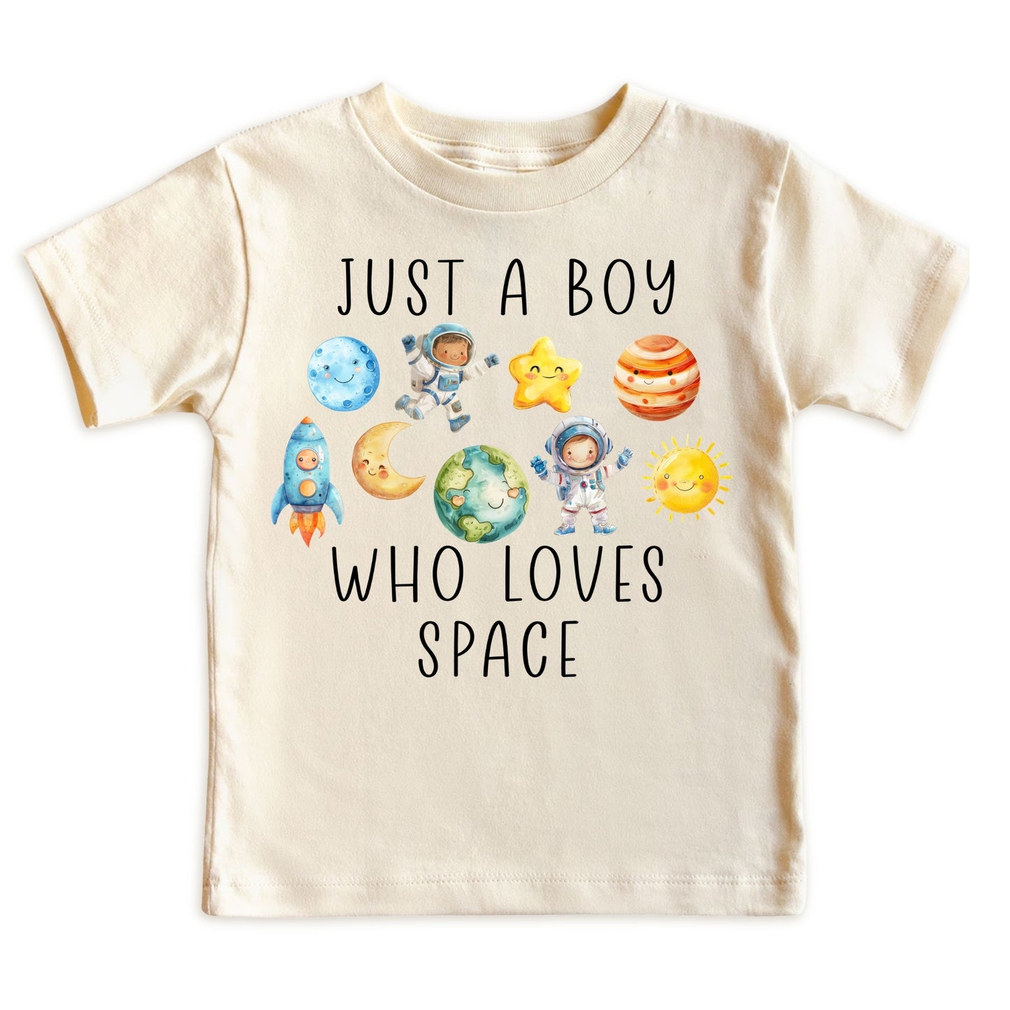 Just A Boy Who Loves Space Shirt