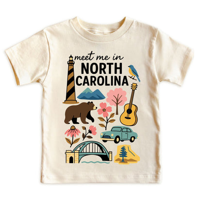 North Carolina Baby Onesie® - Kids Vacation T-Shirt