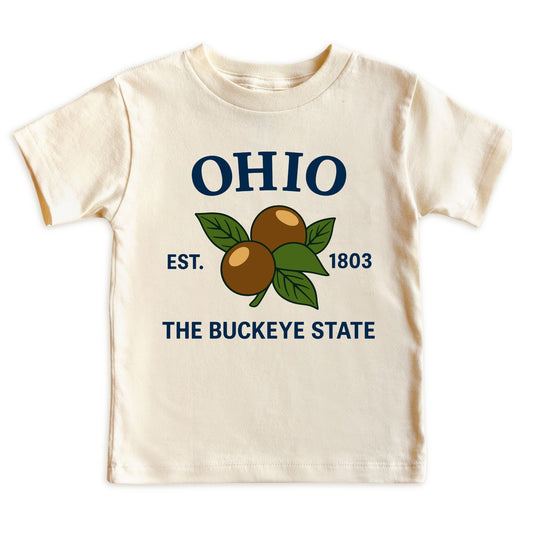 Ohio Buckeye Nut Kids T-Shirt