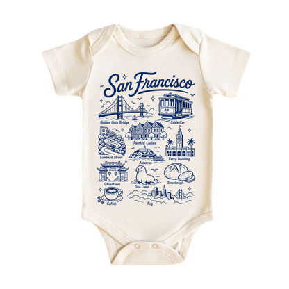 San Francisco Baby Bodysuit