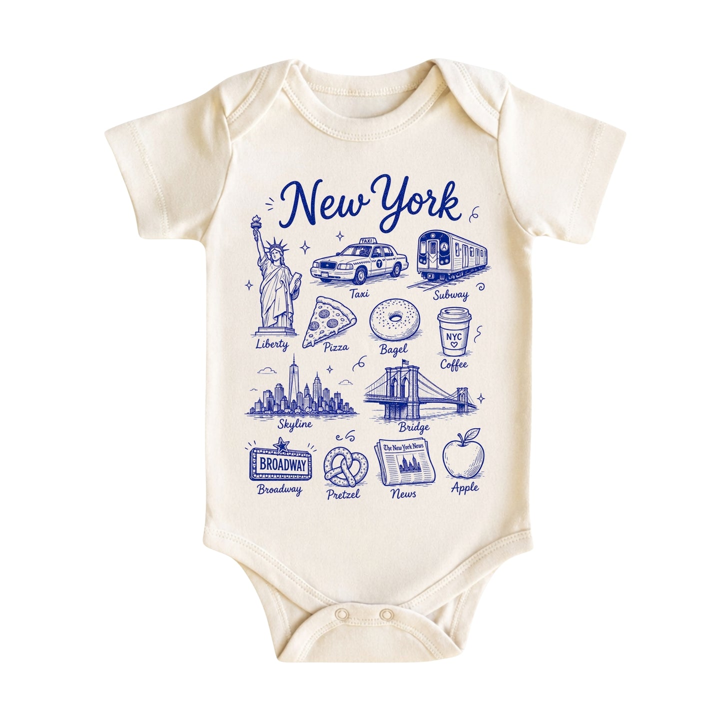 New York Baby Bodysuit
