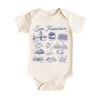 San Francisco Baby Bodysuit