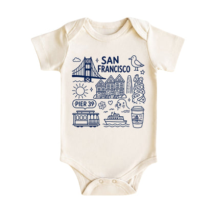 San Francisco Baby Bodysuit