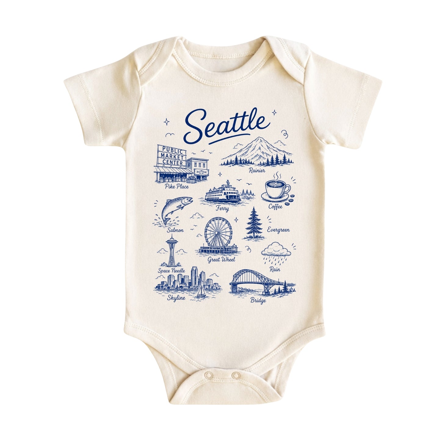 Seattle Baby Bodysuit