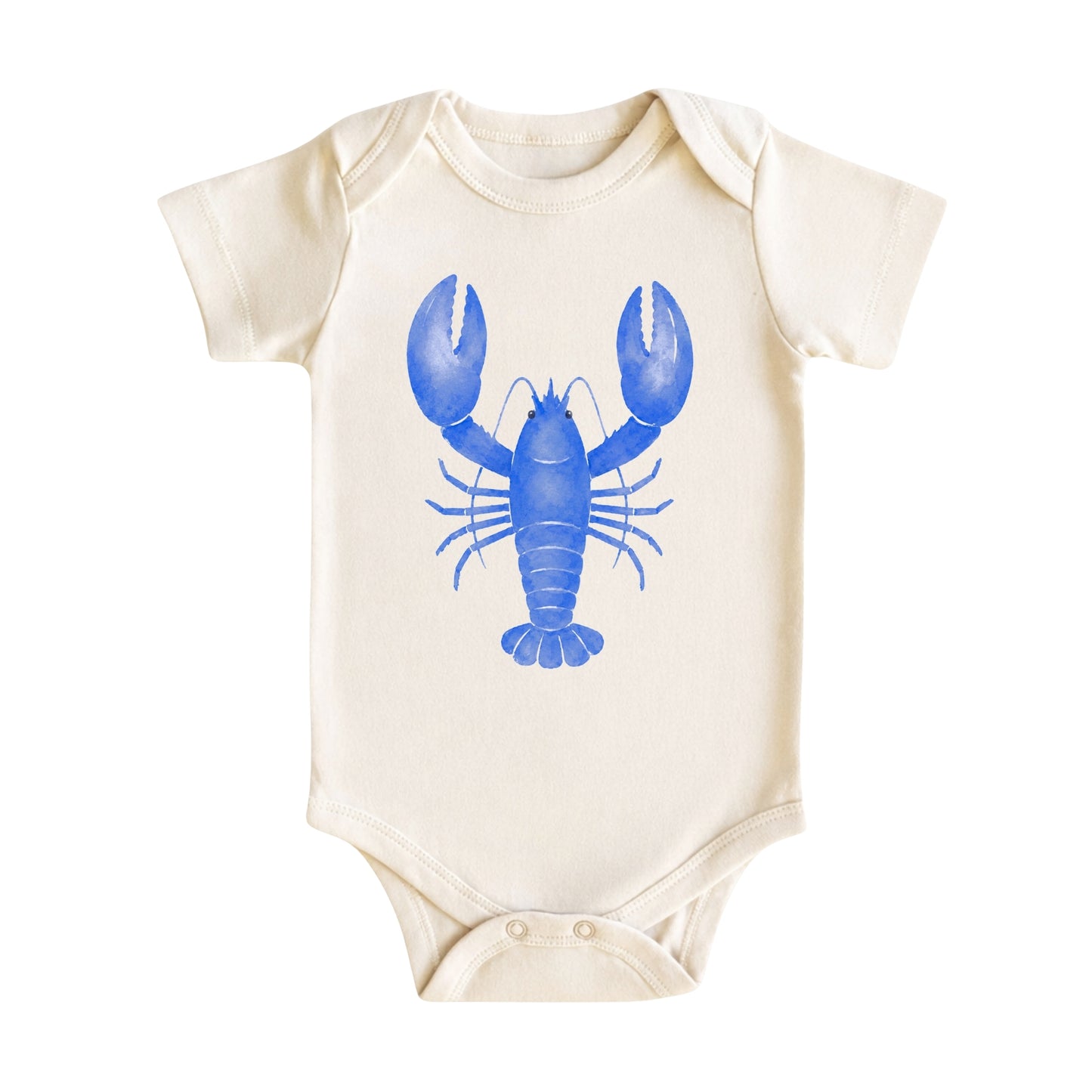 Watercolor Lobster Baby Bodysuit