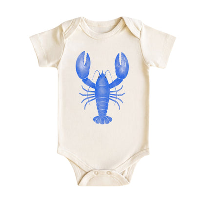 Watercolor Lobster Baby Bodysuit