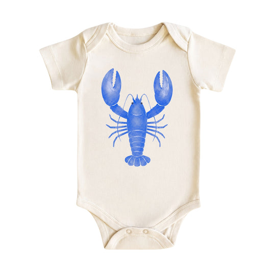 Watercolor Lobster Baby Bodysuit