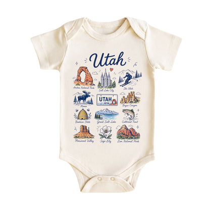 Utah Baby Bodysuit