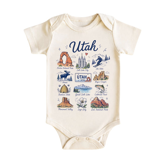 Utah Baby Bodysuit
