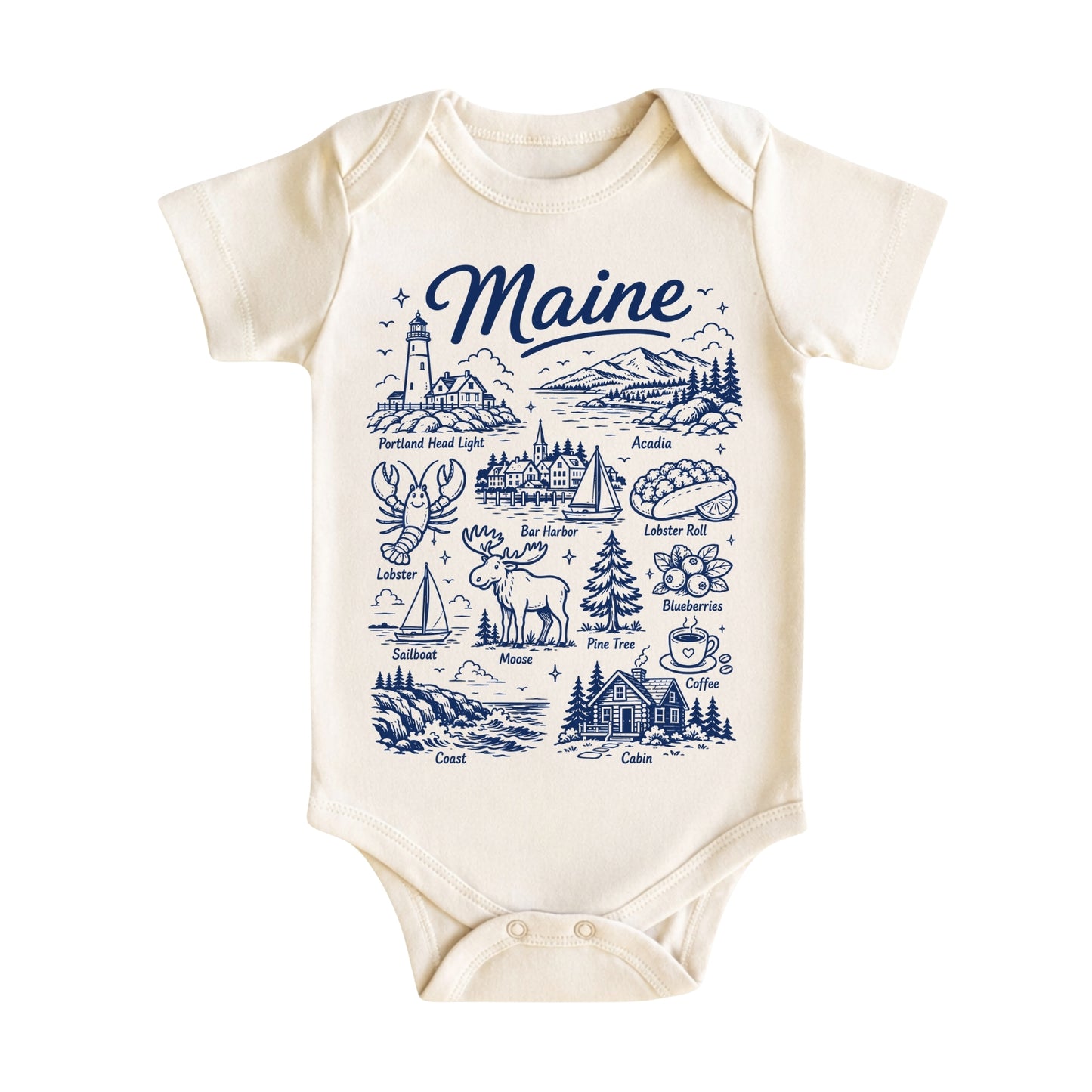 Maine Baby Bodysuit