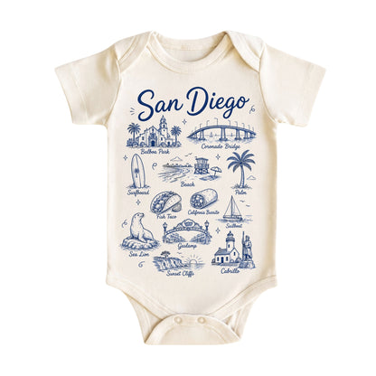 San Diego Baby Bodysuit