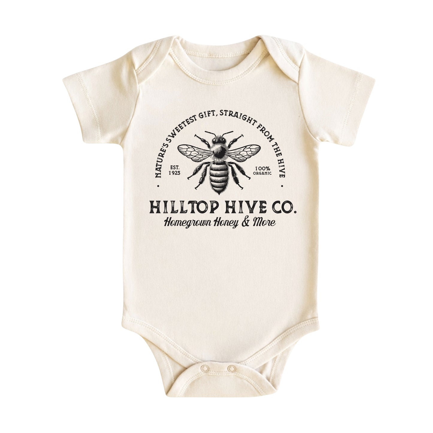 Vintage Honey Bee Baby Bodysuit