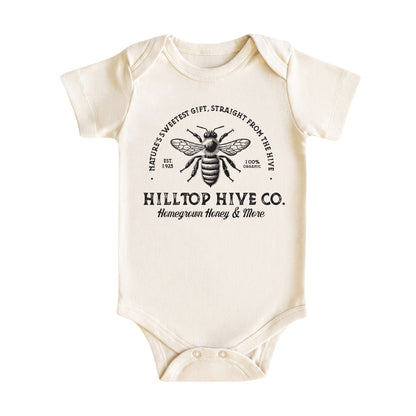 Vintage Honey Bee Baby Bodysuit