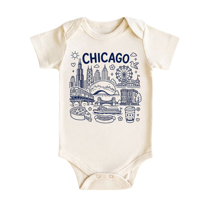 Chicago Baby Bodysuit