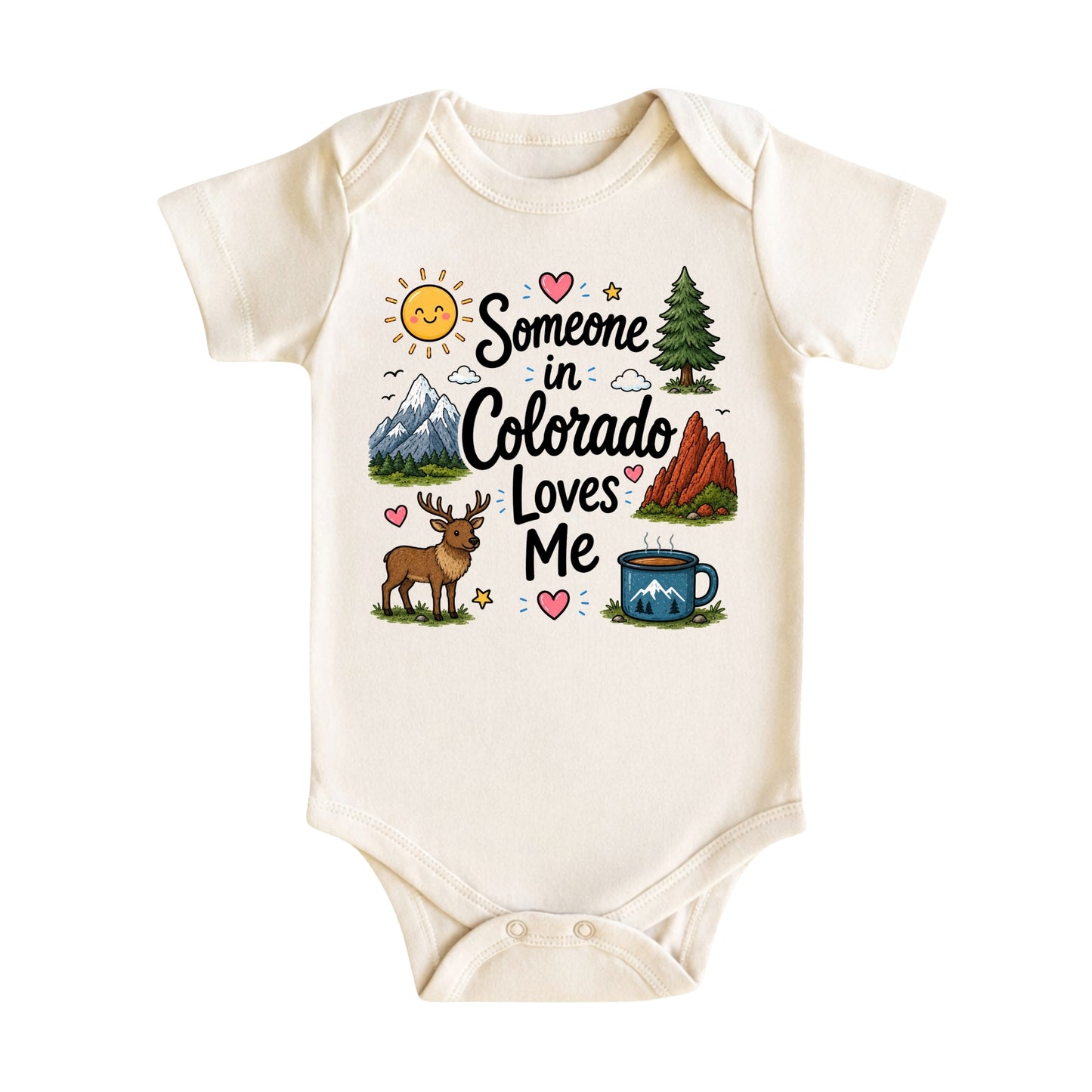 Someone in Colorado Loves Me Kids T-Shirt