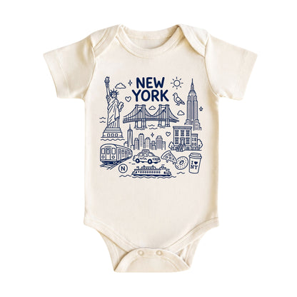New York Baby Bodysuit