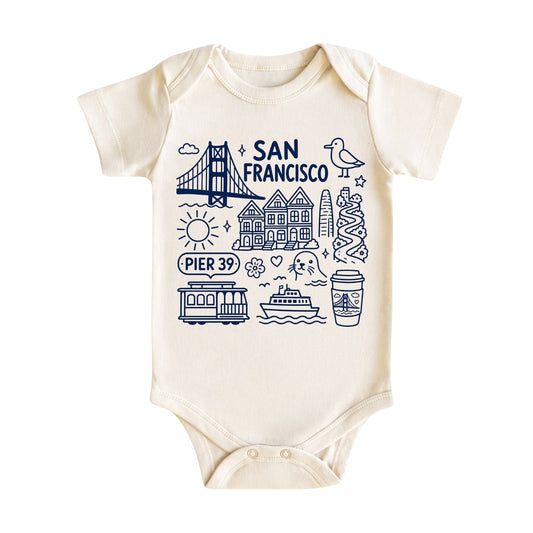San Francisco Baby Bodysuit