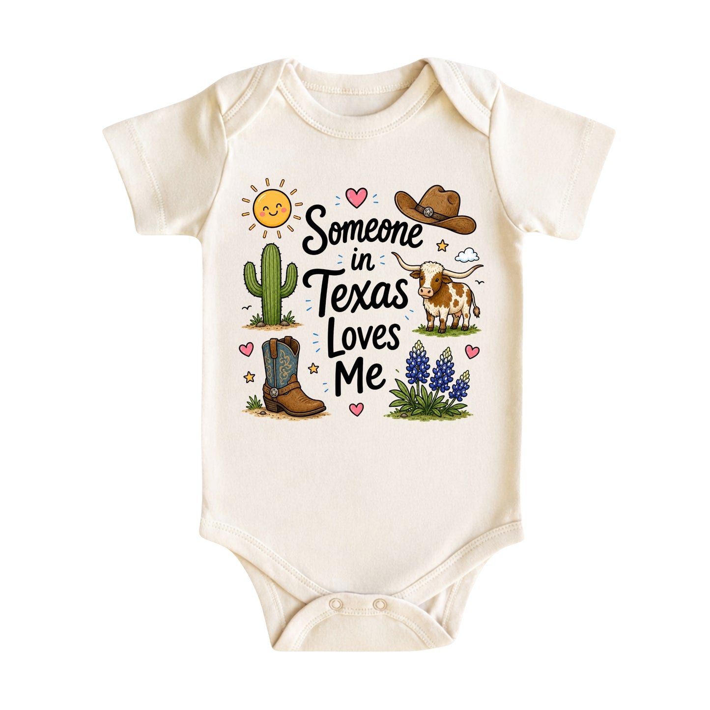 Someone in Texas Loves Me Kids T-Shirt