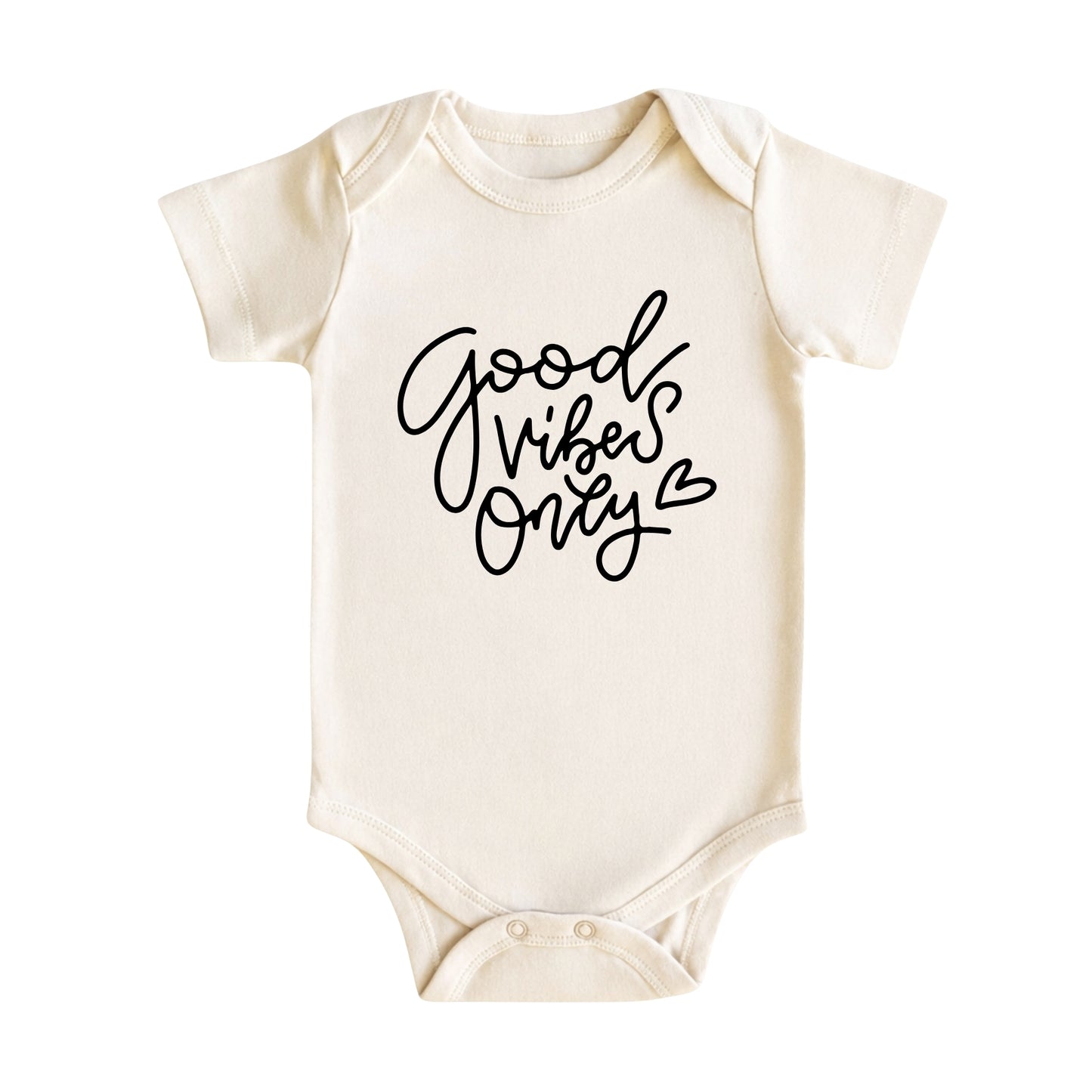 Good Vibes Only Baby Bodysuit