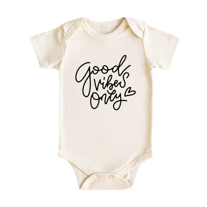 Good Vibes Only Baby Bodysuit