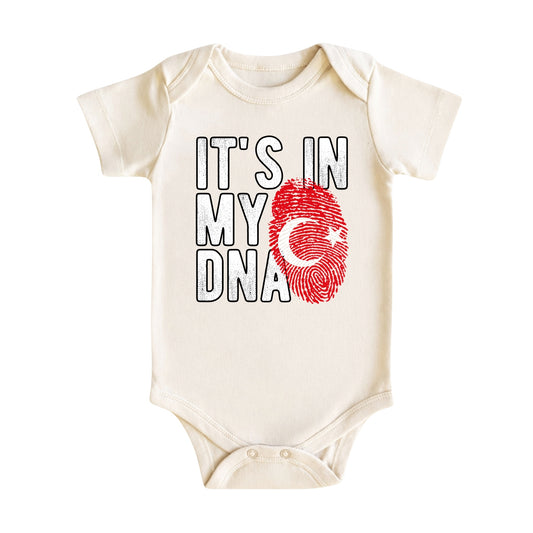 Turkey Baby Bodysuit, Turkish Heritage Kids T-Shirt