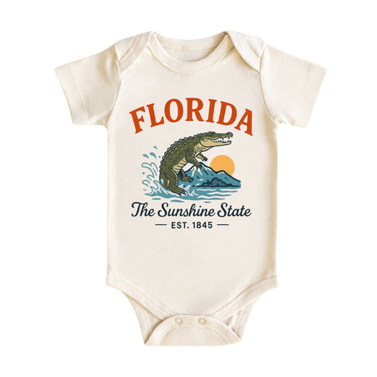Florida Baby Bodysuit for Baby Boys and Girls