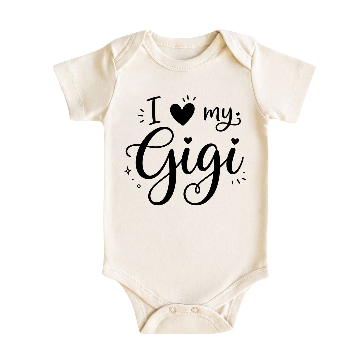 I Love My Gigi Baby Bodysuit