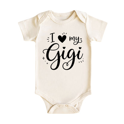 I Love My Gigi Baby Bodysuit