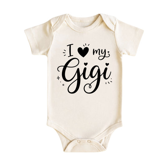 I Love My Gigi Baby Bodysuit