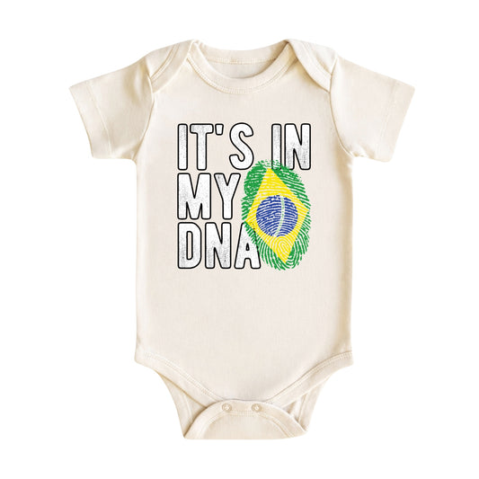 Brazil Baby Bodysuit, Brazilian Heritage Kids T-Shirt