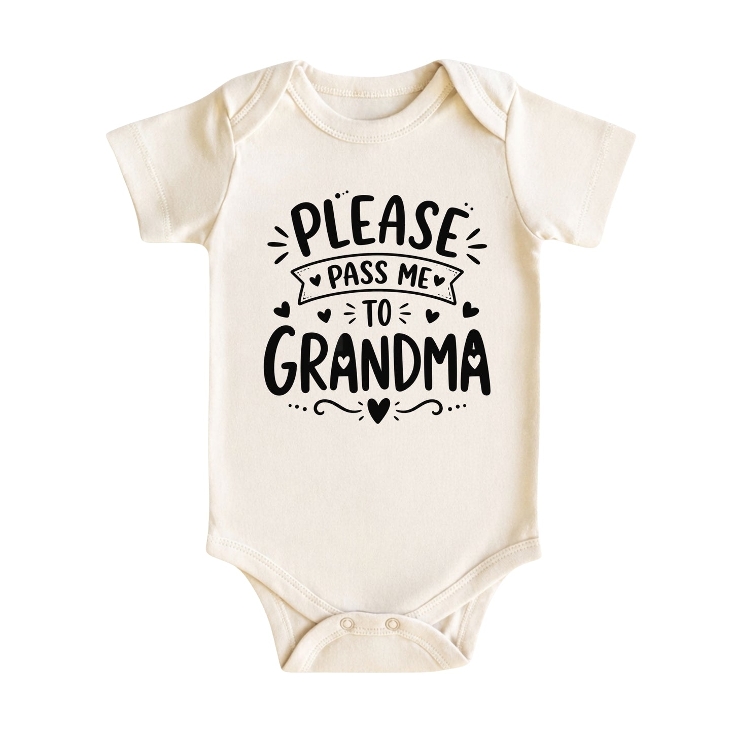 Please Pass Me to Grandma Baby Bodysuit