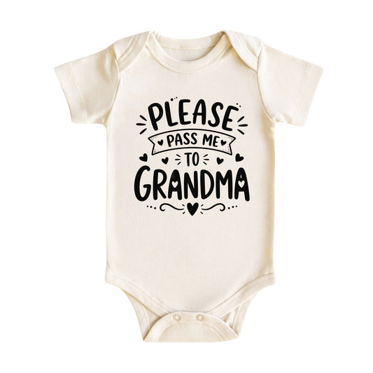 Please Pass Me to Grandma Baby Bodysuit