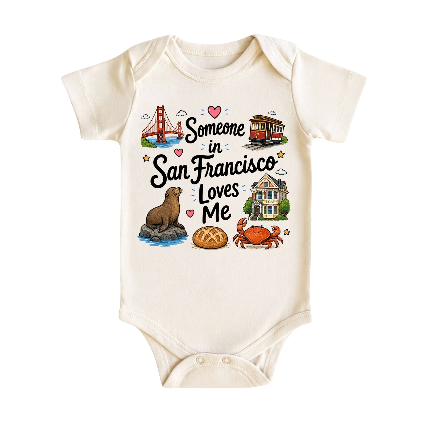Someone in San Francisco Loves Me Kids Tee