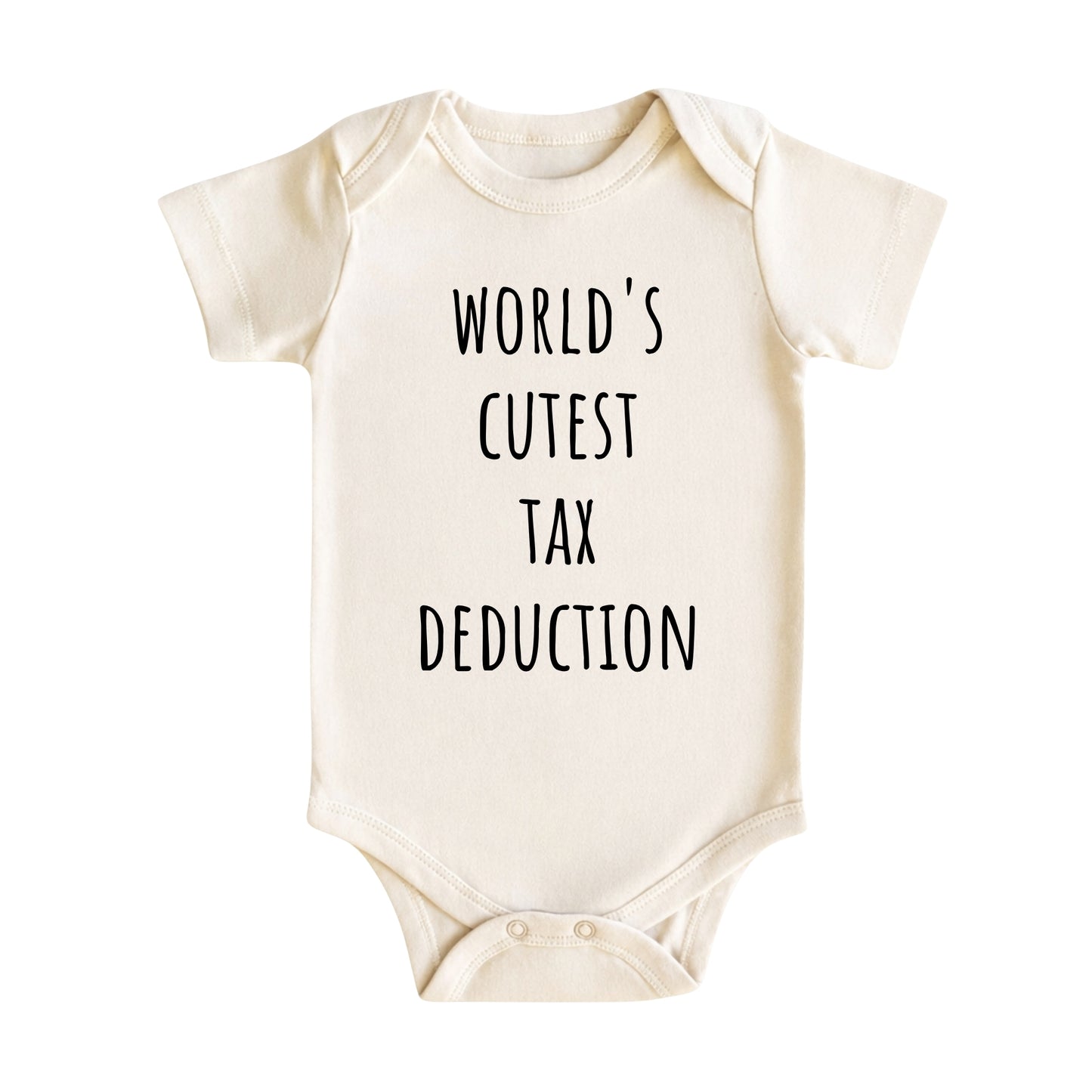 World’s Cutest Tax Deduction Baby Bodysuit