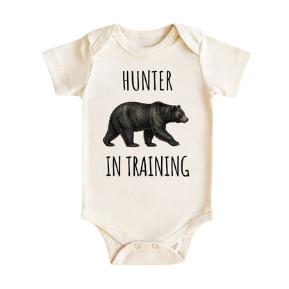 Hunter in Training Black Bear Kids T-Shirt