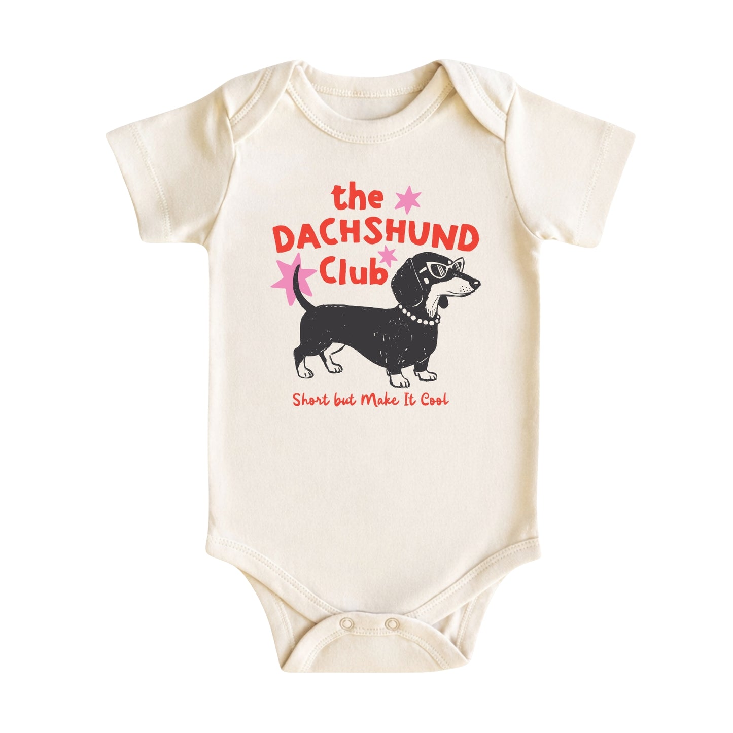 The Dachshund Club Baby Bodysuit
