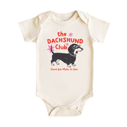 The Dachshund Club Baby Bodysuit