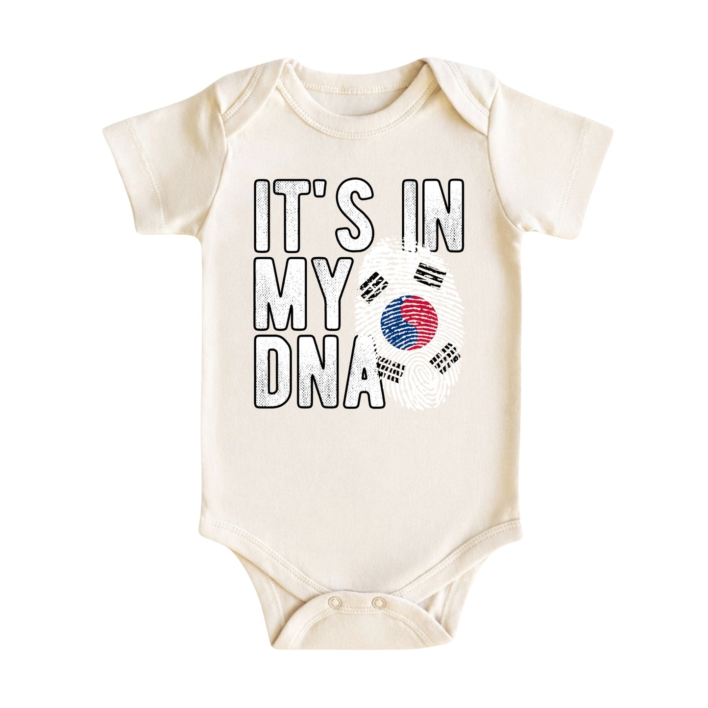 South Korea Baby Bodysuit, Korean Heritage Kids T-Shirt