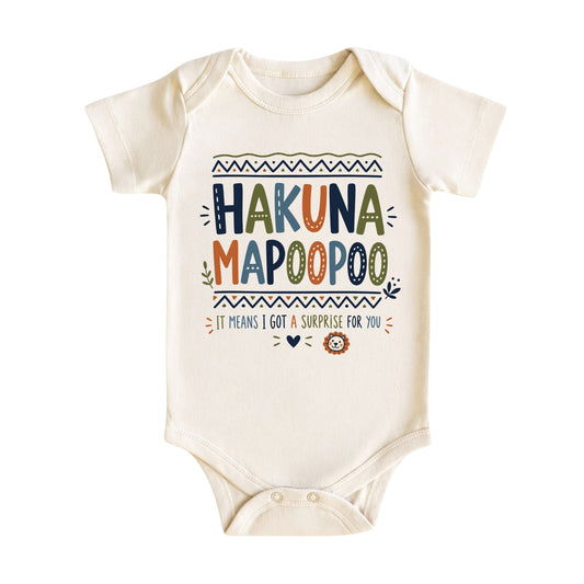 Hakuna Mapoopo Baby Bodysuit