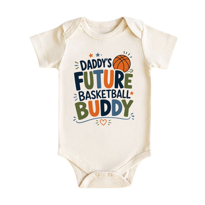 Daddy’s Future Basketball Buddy Baby Bodysuit