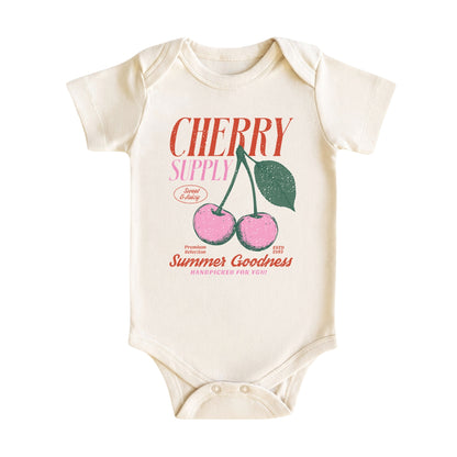Vintage Cherry Baby Bodysuit