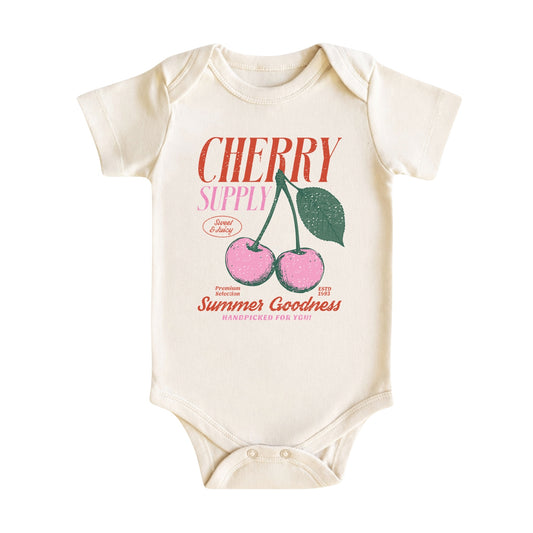 Vintage Cherry Baby Bodysuit