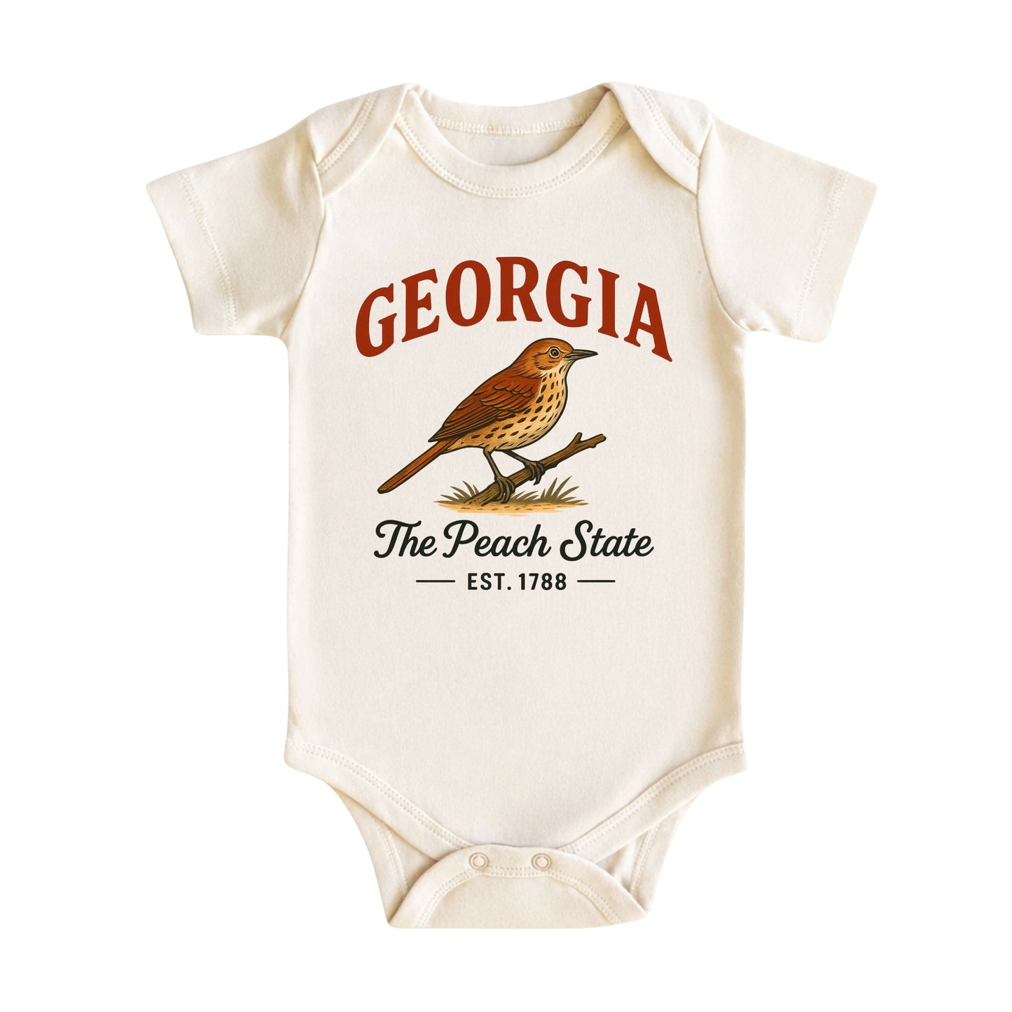 Georgia Baby Bodysuit for Baby Boys and Girls