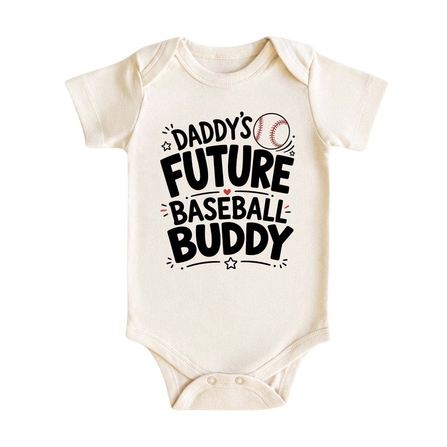 Daddy’s Future Baseball Buddy Baby Bodysuit