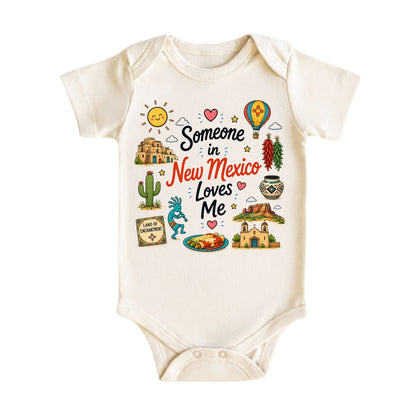 Someone in New Mexico Loves Me Kids T-Shirt