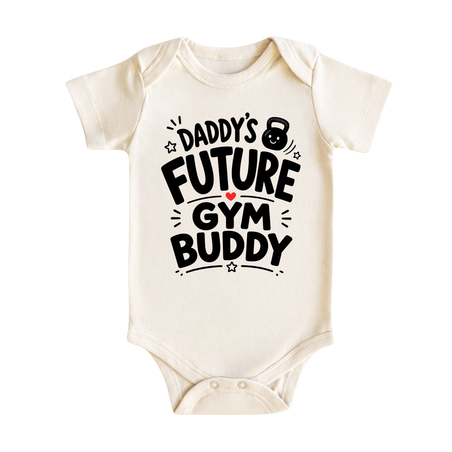 Daddy’s Future Gym Buddy Baby Bodysuit